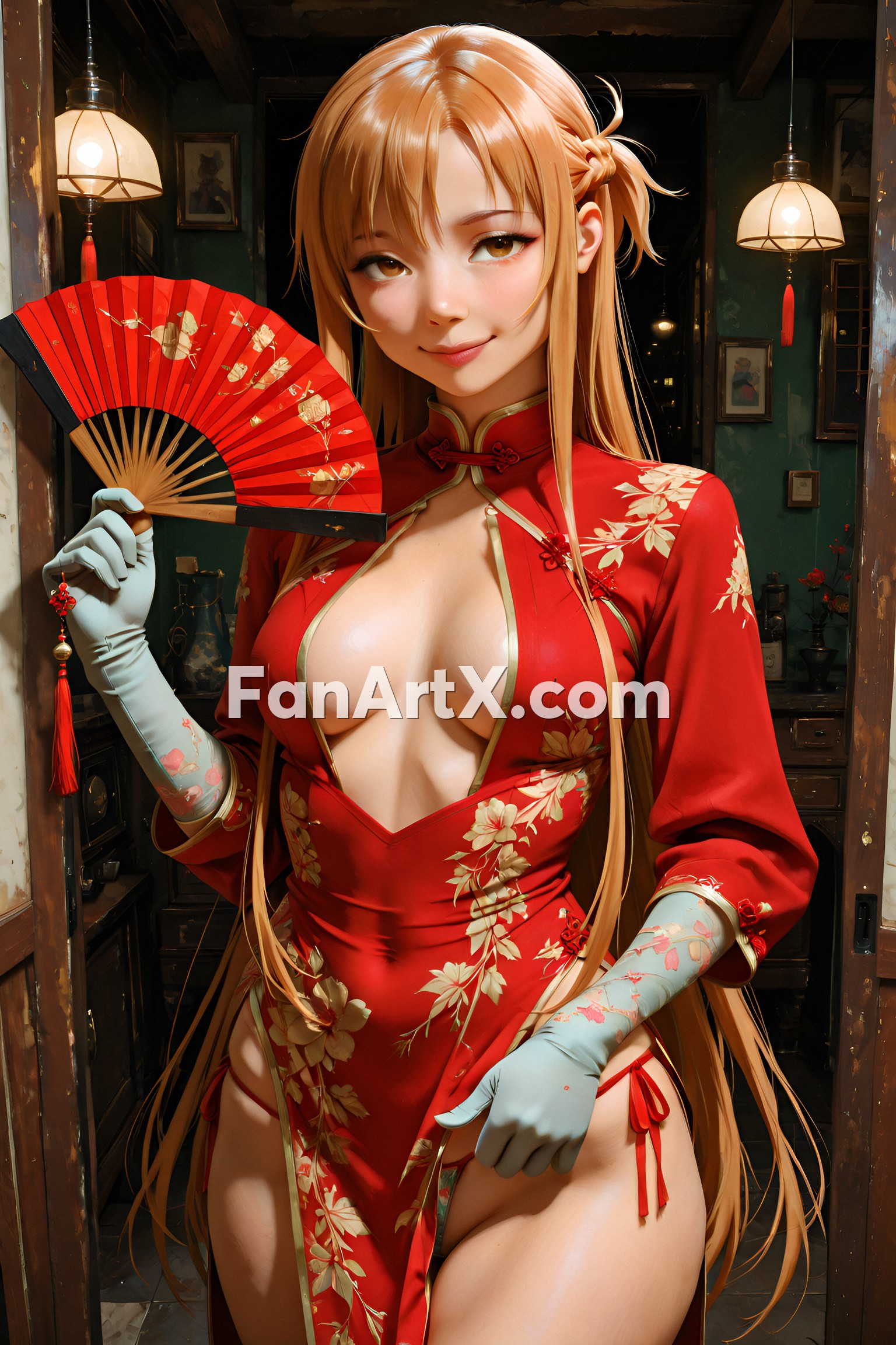 Sao Asuna Yuuki Fanart - Sword Art Online character 7181852